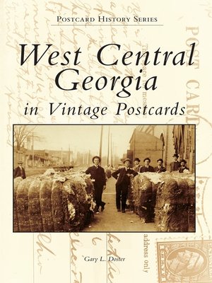 cover image of West Central Georgia in Vintage Postcards